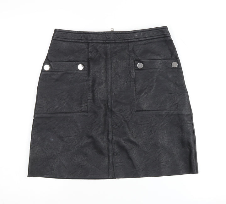 Warehouse Women's Black Pencil Skirt, Size 10