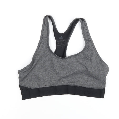 Adidas Women's Grey Alphaskin Medium Active Tank