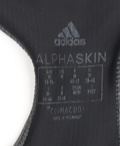 Adidas Women's Grey Alphaskin Medium Active Tank