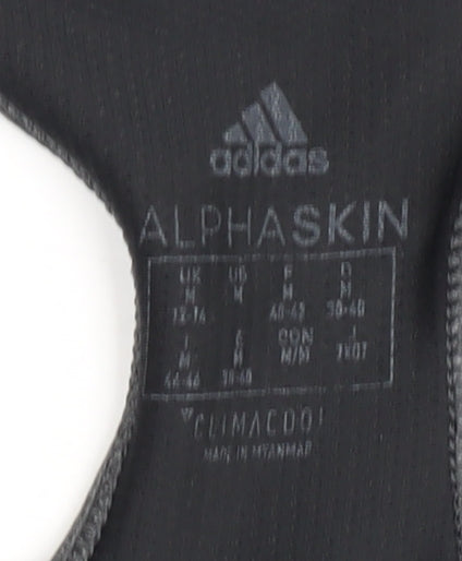Adidas Women's Grey Alphaskin Medium Active Tank