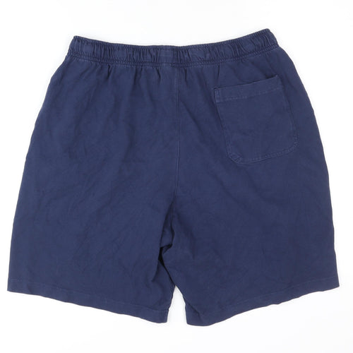 Nike Men's Blue XL Sweat Shorts with Drawstring