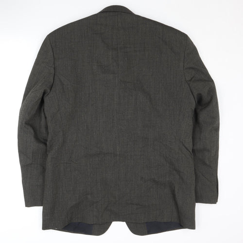 Charly O'Brian Men's Grey Blazer Size 40 Regular Jacket