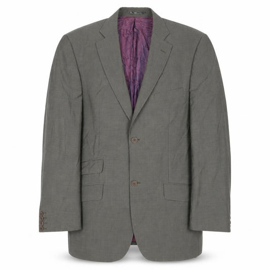 Ted Baker Men's Grey Suit Jacket Regular Fit 40R