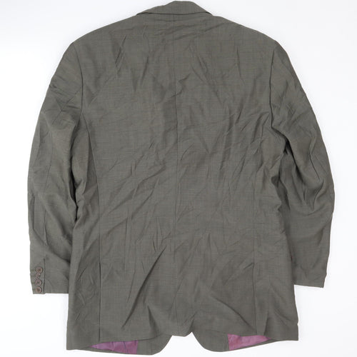 Ted Baker Men's Grey Suit Jacket Regular Fit 40R