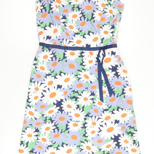 Boden Women's Multicoloured Floral A-Line Dress