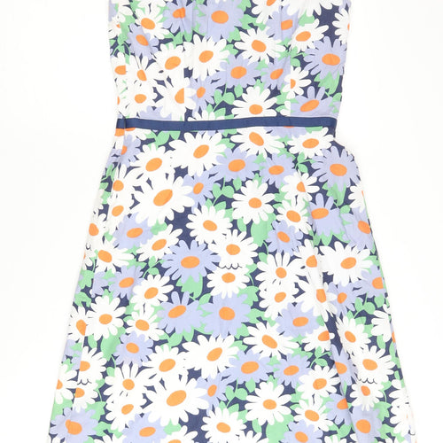 Boden Women's Multicoloured Floral A-Line Dress