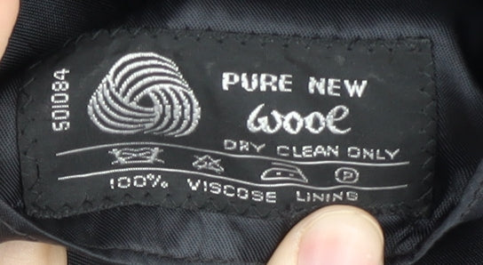 House of Fraser Men's Grey Blazer 42L Striped Formal Jacket