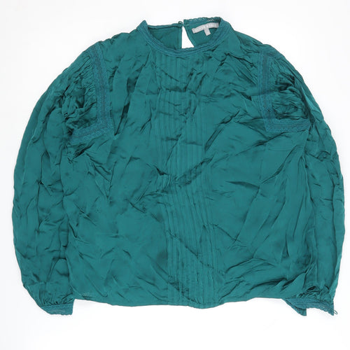 Oliver Bonas Green Blouse - Women's Size 12