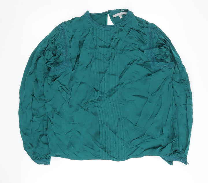 Oliver Bonas Green Blouse - Women's Size 12