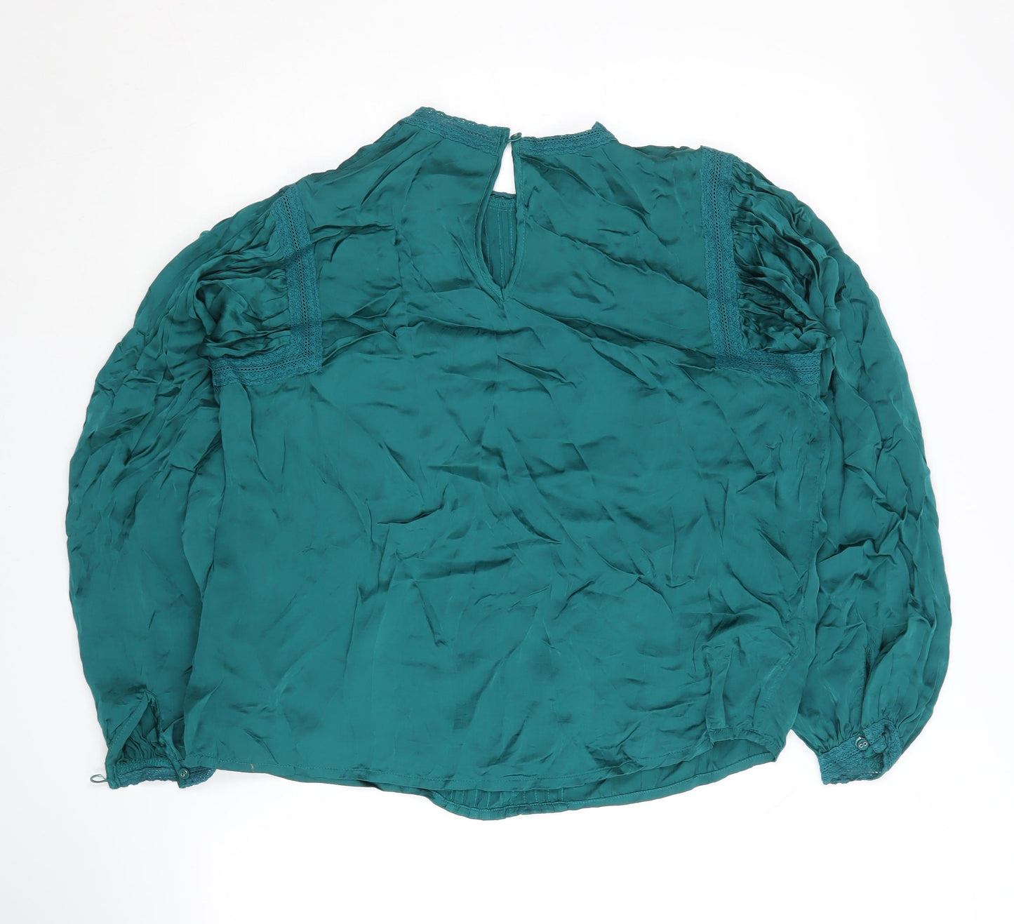 Oliver Bonas Green Blouse - Women's Size 12