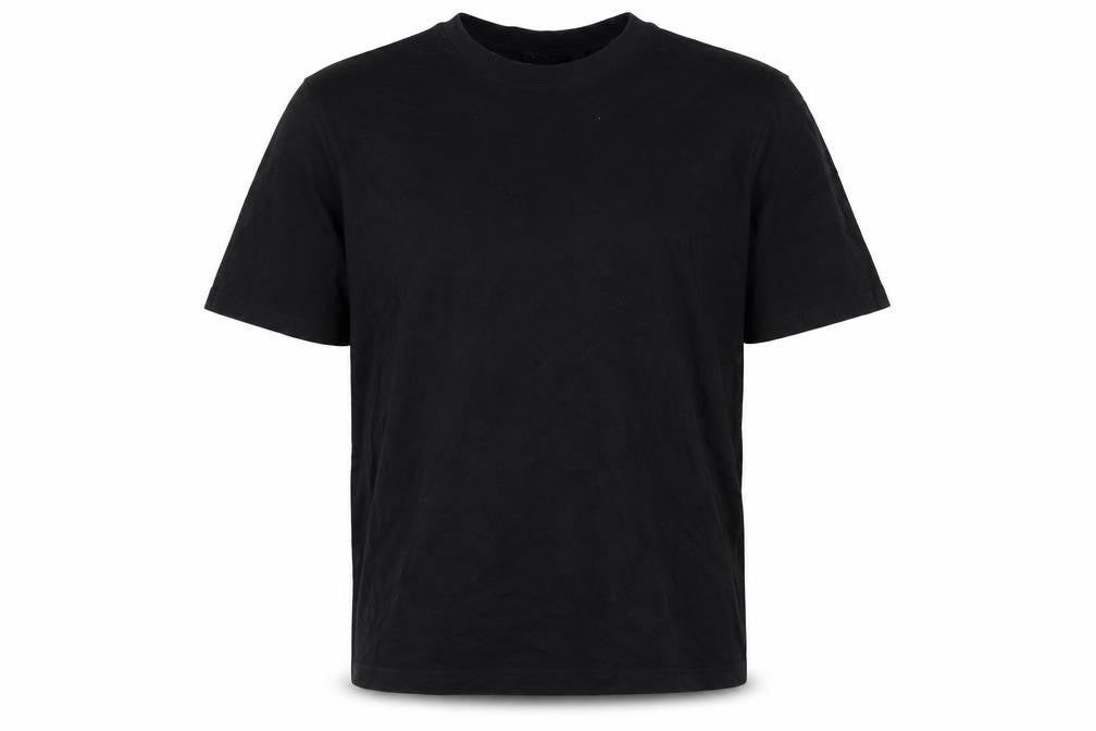 Front view of Bolongaro Trevor Men's Black Medium Mountain T-Shirt