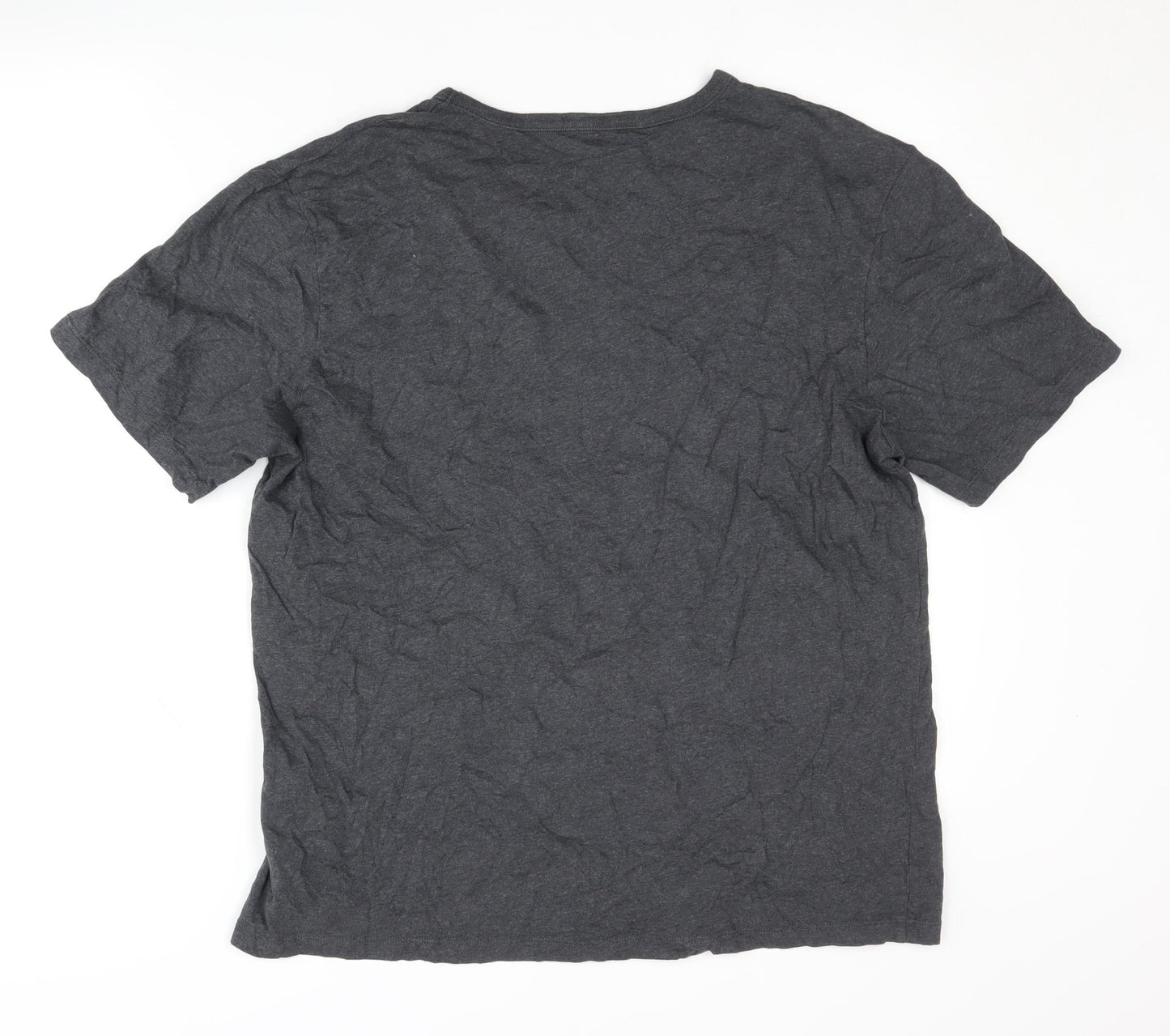 Boss Men's Grey XL Crew Neck T-Shirt Short Sleeve