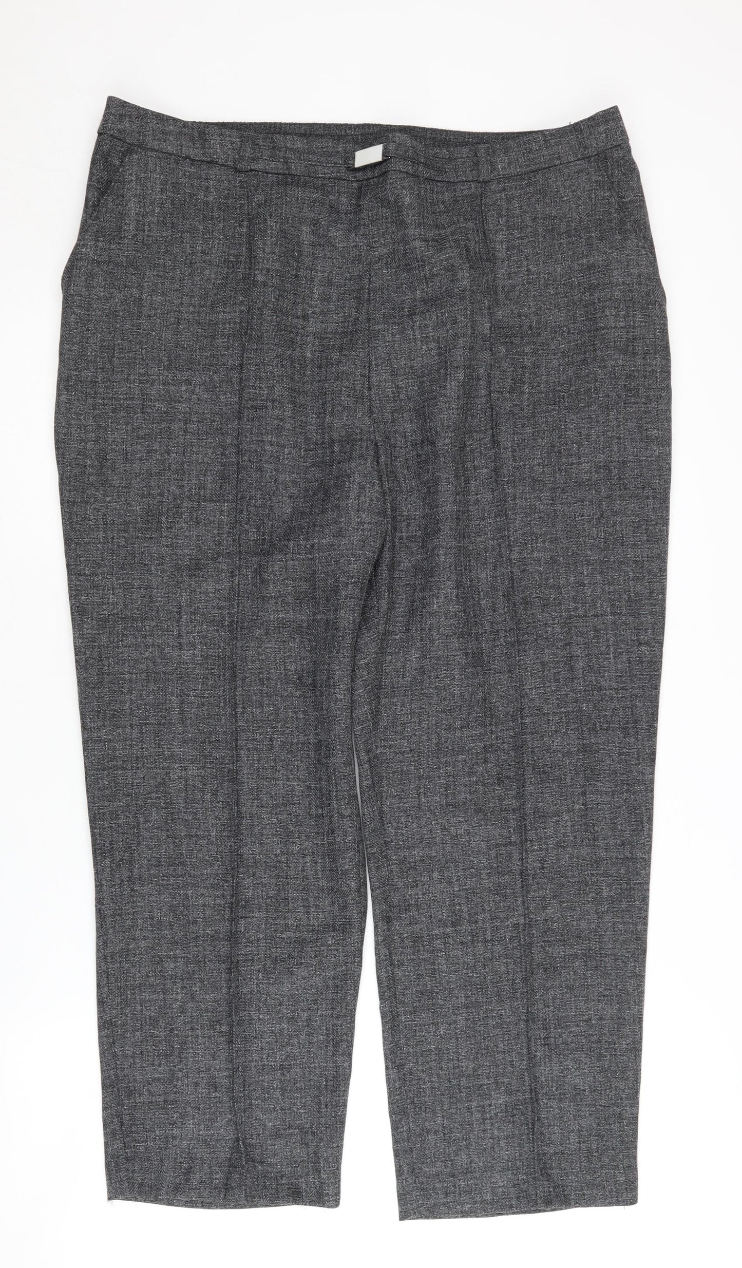 Honor Millburn Women's Grey Trousers Size 18
