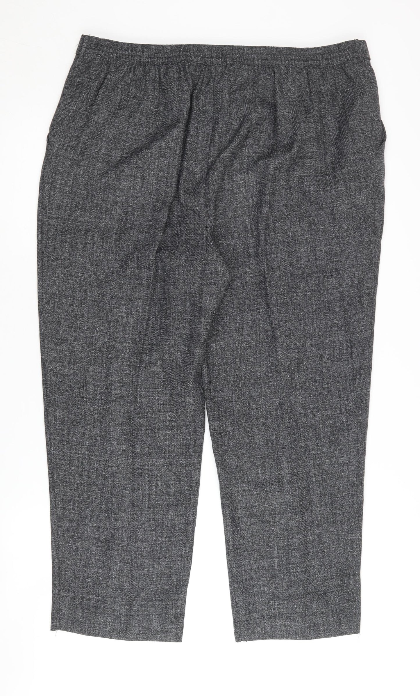 Honor Millburn Women's Grey Trousers Size 18