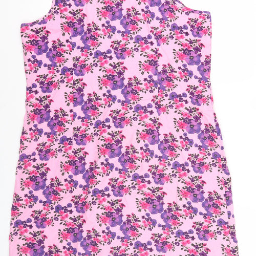 Cotton Traders Women's Floral Sleeveless Dress Size 16