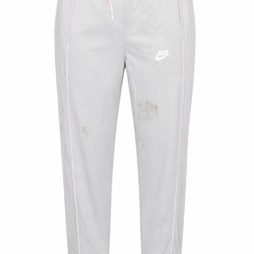 Nike Girls Grey Jogger Trousers L with Elastic Waist