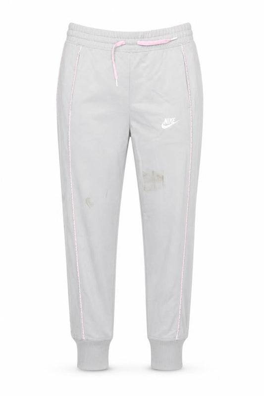 Nike Girls Grey Jogger Trousers L with Elastic Waist