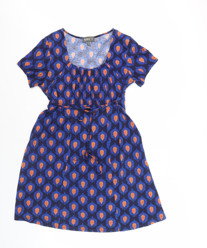 Apricot Women's Multicoloured Paisley Dress Size 14