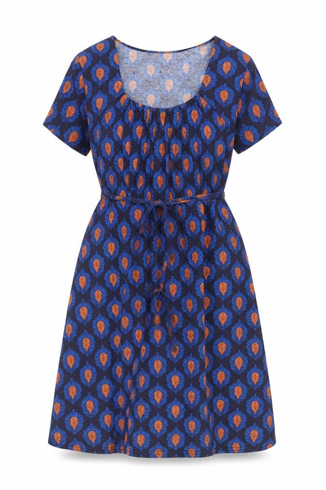 Front view of Apricot Women's Multicoloured Paisley Dress, size 14