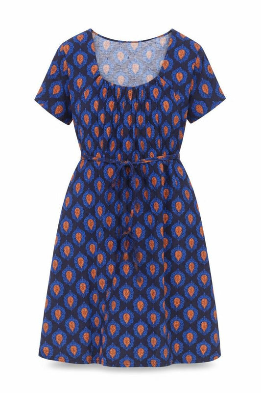 Front view of Apricot Women's Multicoloured Paisley Dress, size 14