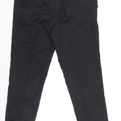 Slazenger Men's Black Trousers 4XL Flat Front