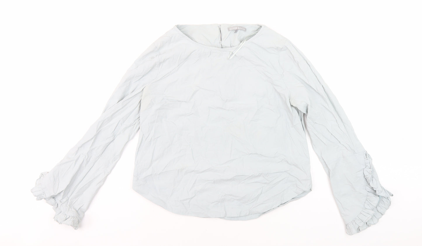 Oliver Bonas Blue Blouse, Women's Size 12, Casual Wear