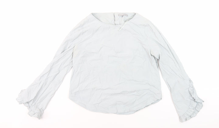 Oliver Bonas Blue Blouse, Women's Size 12, Casual Wear