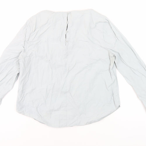 Oliver Bonas Blue Blouse, Women's Size 12, Casual Wear