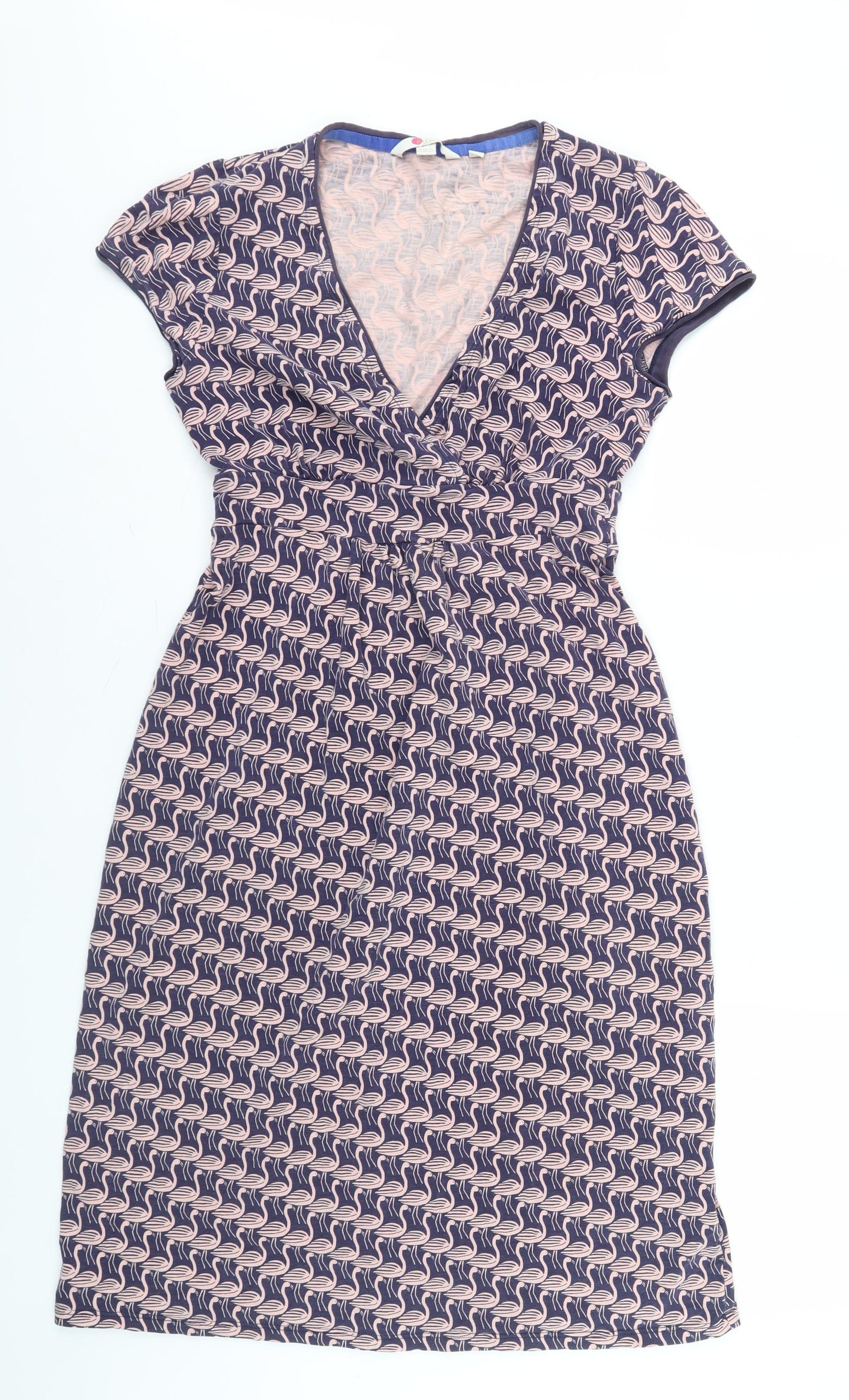 Boden Women's Multicoloured Geometric Bodycon Dress, Size 10
