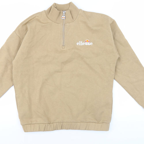 Ellesse Boys Beige Pullover Jumper Size 11-12 Years
