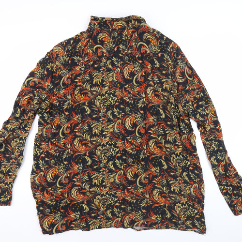 Jacamo Men's Multicoloured Paisley 3XL Shirt