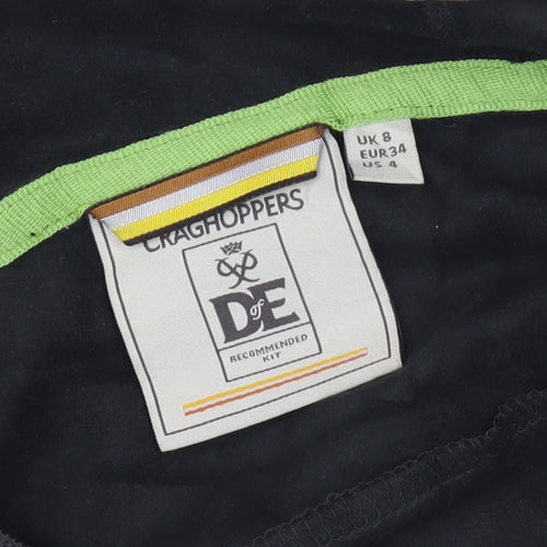 Craghoppers Women's Black Hooded Jacket Size 8
