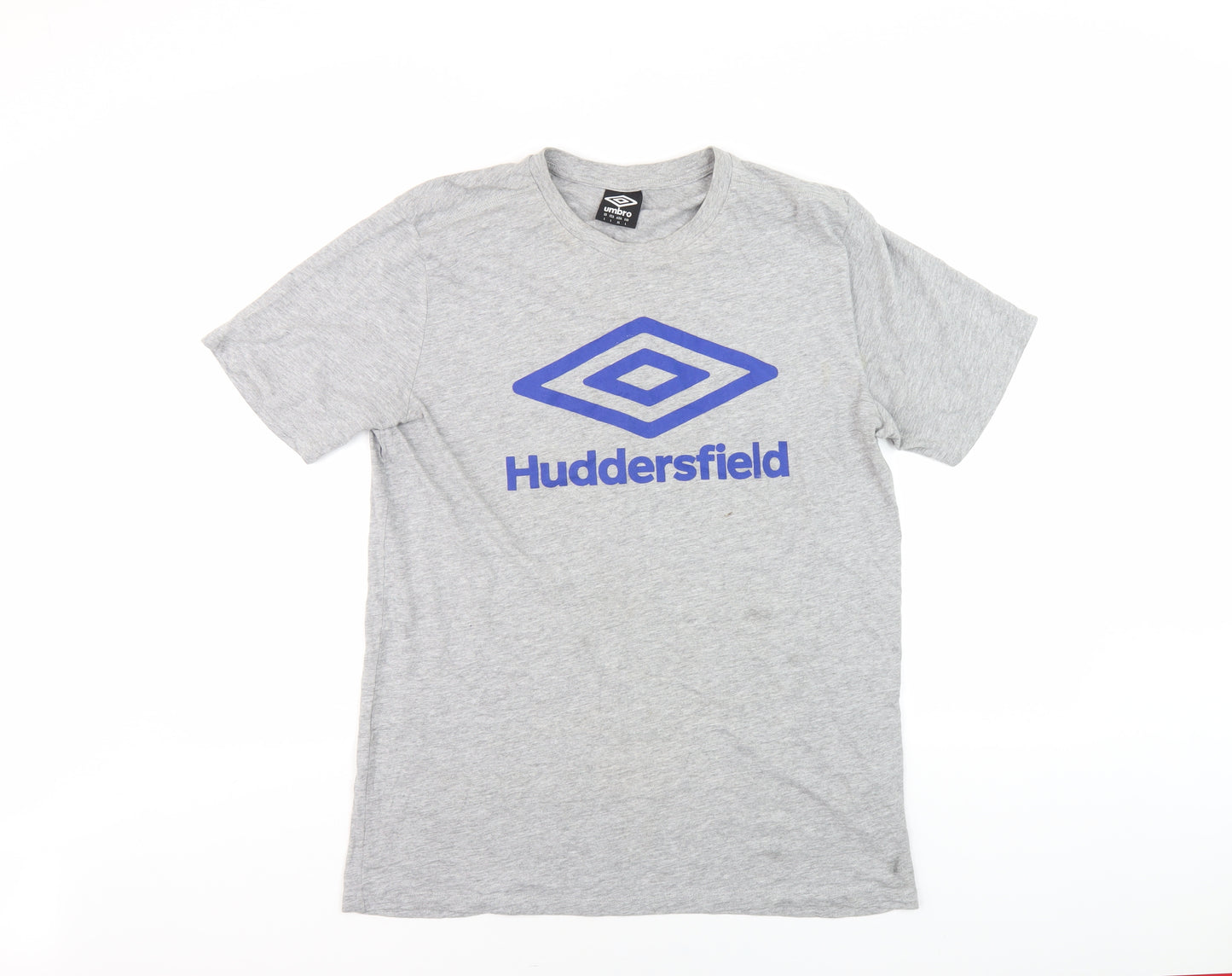 Umbro Men's Grey Logo T-Shirt Size L