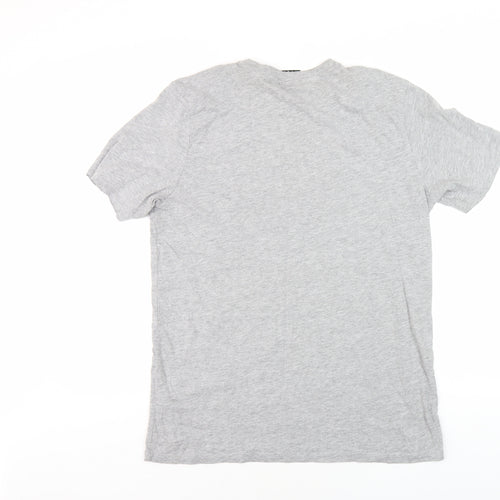 Umbro Men's Grey Logo T-Shirt Size L