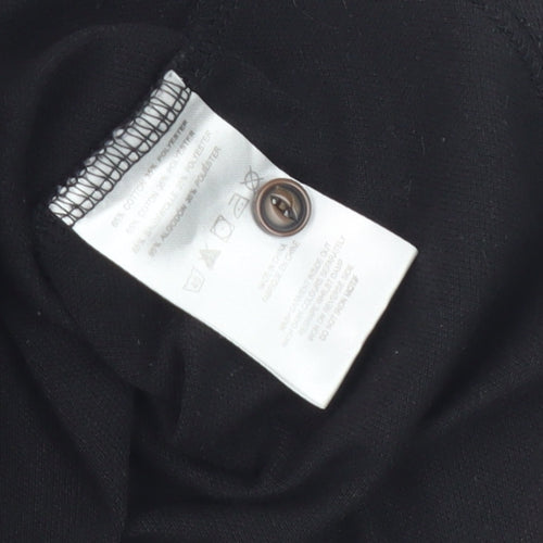 Firetrap Men's Black Polo Shirt L