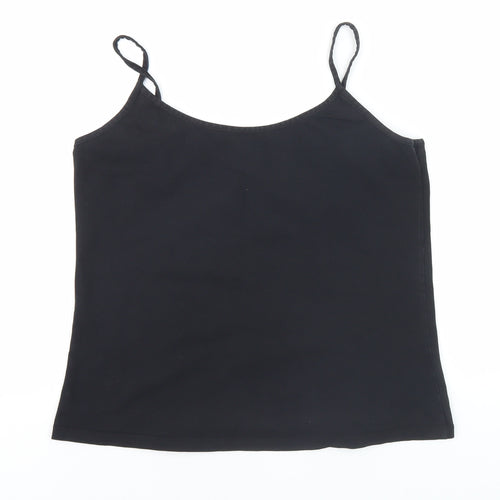 Laura Ashley Women's Black Camisole Tank Size 18