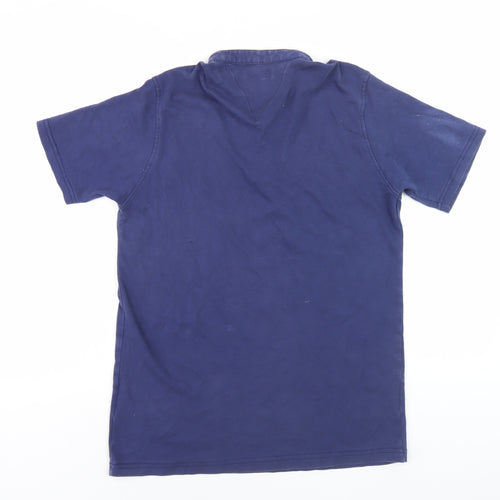 Polo by Ralph Lauren Men's Blue Short Sleeve Shirt L