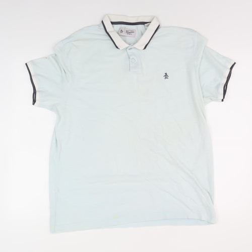 Original Penguin Men's XL Blue Polo Shirt