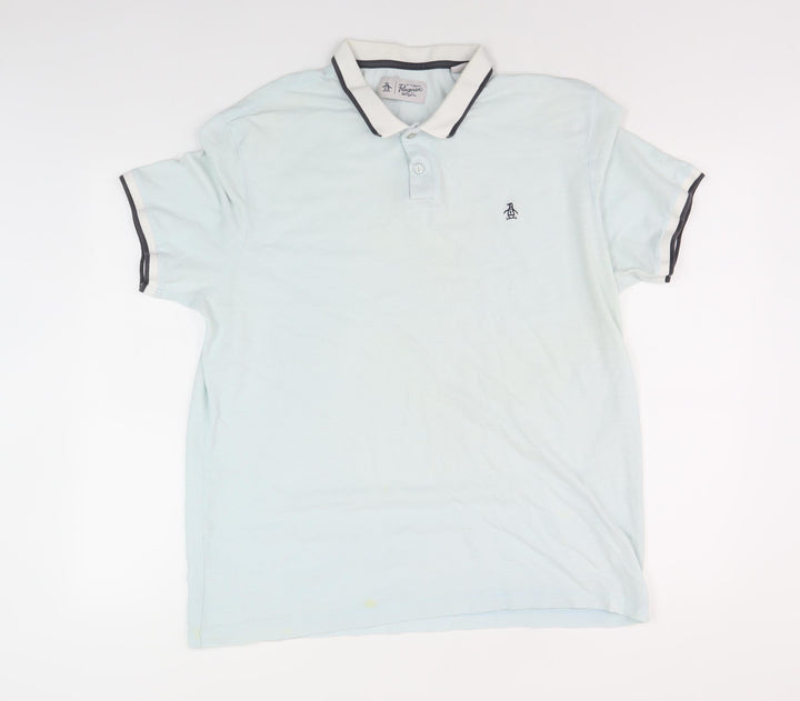 Original Penguin Men's XL Blue Polo Shirt
