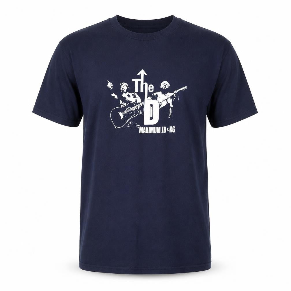 Gildan Men's Blue Graphic Short Sleeve T-Shirt L