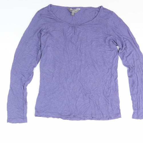 Mountain Warehouse Women's Purple Long Sleeve T-Shirt Size 10