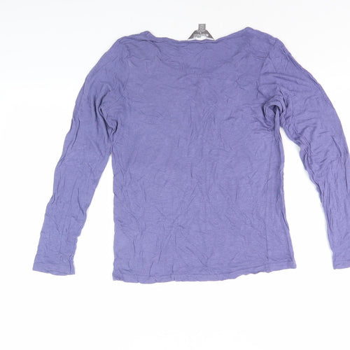 Mountain Warehouse Women's Purple Long Sleeve T-Shirt Size 10