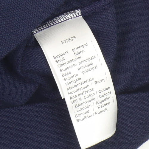Lacoste Men's Blue Classic Fit Polo Shirt Large