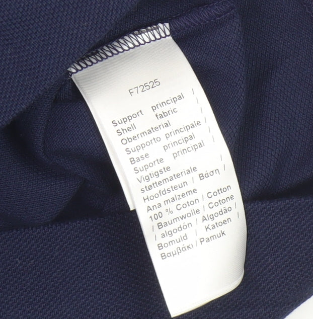 Lacoste Men's Blue Classic Fit Polo Shirt Large