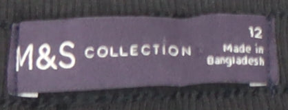 Marks and Spencer Women's Black Skirt Size 12