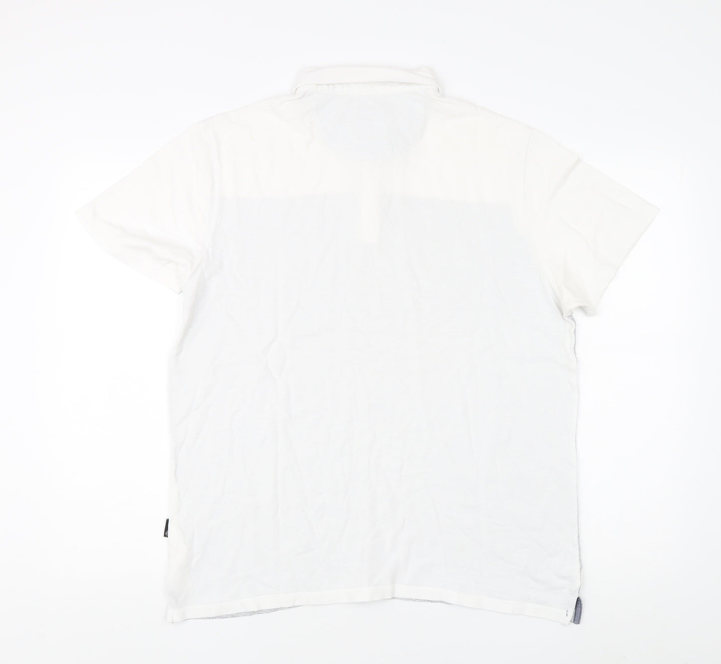 Burton Menswear Men's White Large Polo Shirt