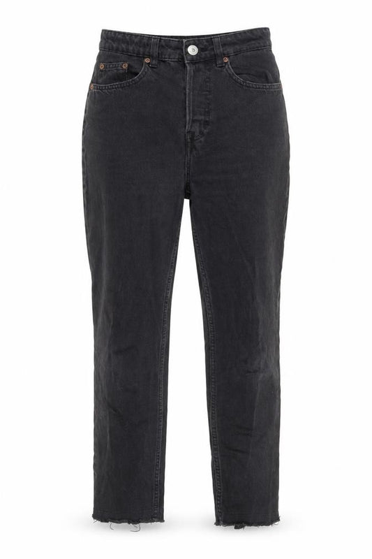 Front view of H&M Divided Women’s Black Jeans, size UK 8