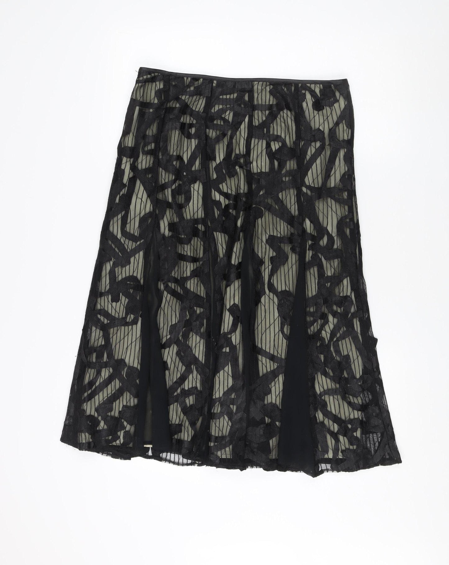 Marks and Spencer Women's Black Skirt Size 12