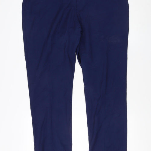 Next Women's Blue Trousers | Size 40 | Business Casual