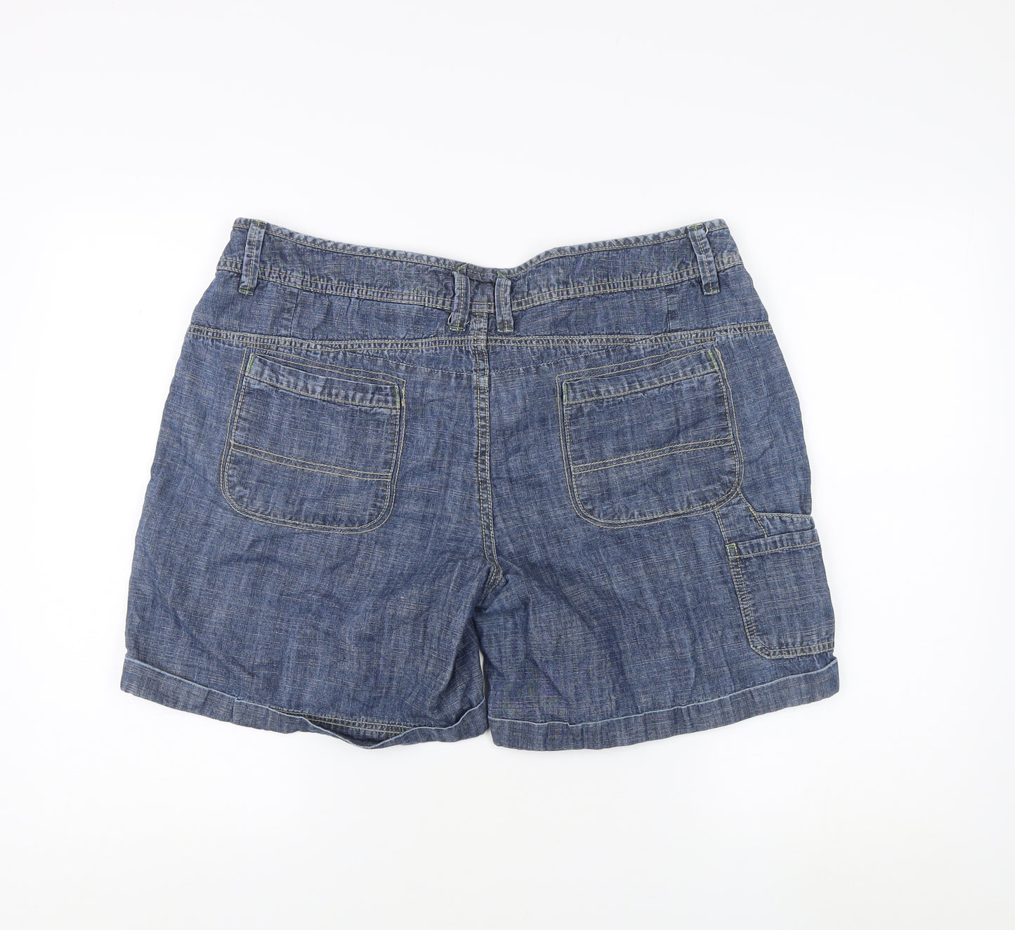Next Women's Blue Cargo Shorts, Size 16 - Casual Summer Wear